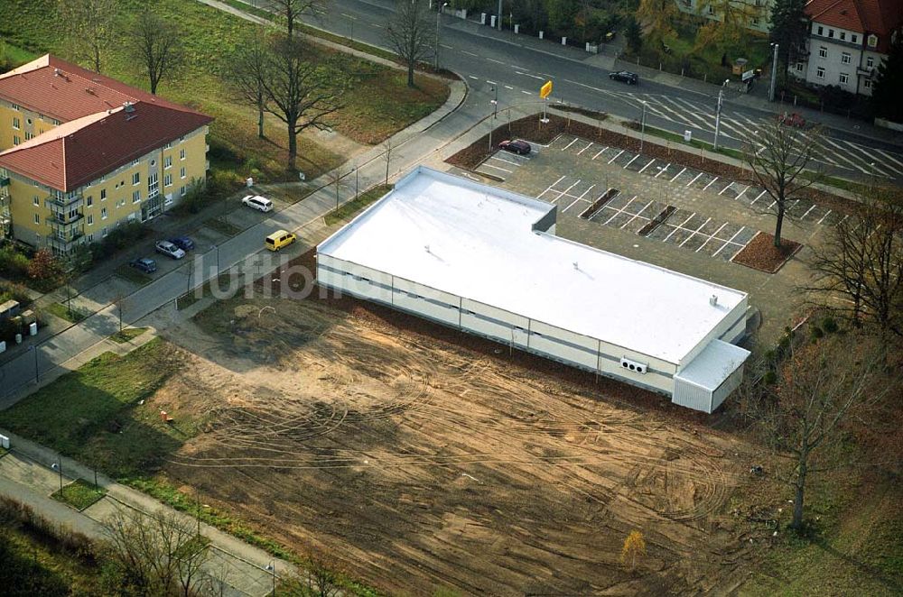 Infrarot-Luftbild Dresden-Klotsche - Infrarot-Wärmebild Blick auf das Sterncenter der ECE in Potsdam Drewitz