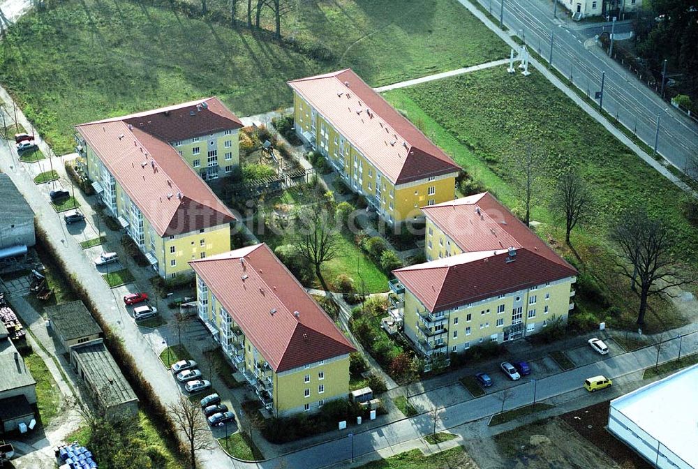 Infrarot-Luftbild Dresden-Klotsche - Infrarot-Wärmebild Blick auf das Sterncenter der ECE in Potsdam Drewitz