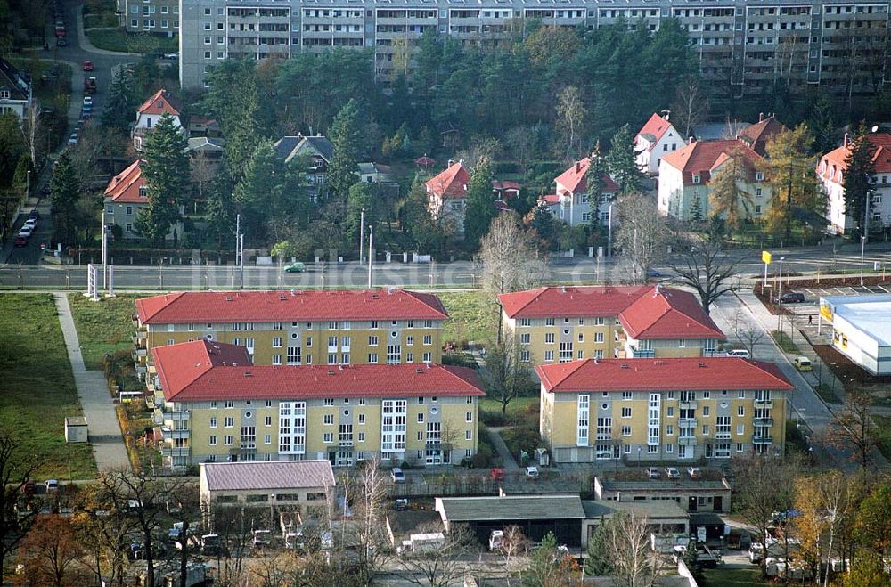 Infrarot-Luftbild Dresden-Klotsche - Infrarot-Wärmebild Blick auf das Sterncenter der ECE in Potsdam Drewitz