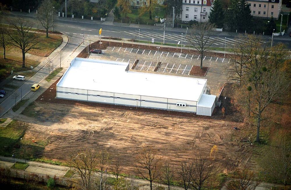 Infrarot-Luftbild Dresden-Klotsche - Infrarot-Wärmebild Blick auf das Sterncenter der ECE in Potsdam Drewitz