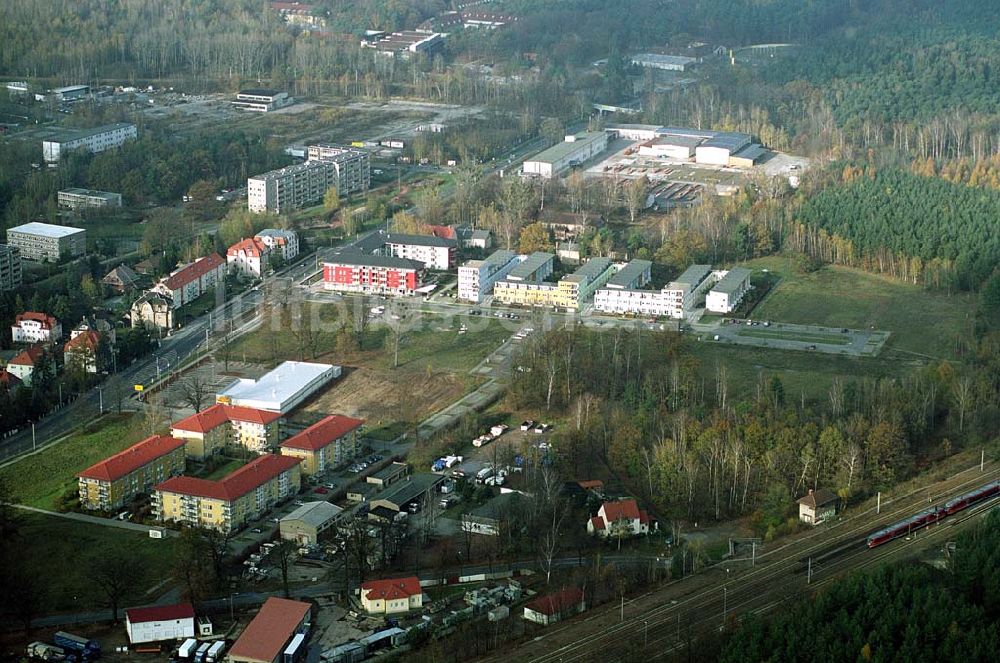 Infrarot-Luftbild Dresden-Klotsche - Infrarot-Wärmebild Blick auf das Sterncenter der ECE in Potsdam Drewitz