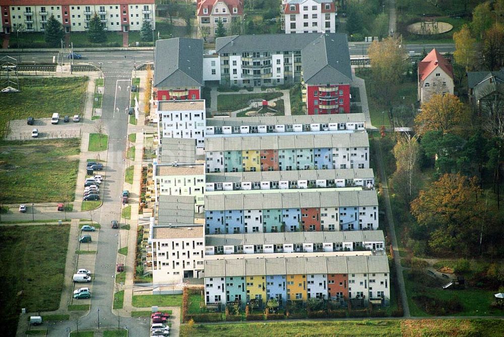 Infrarot-Luftbild Dresden-Klotsche - Infrarot-Wärmebild Blick auf das Sterncenter der ECE in Potsdam Drewitz