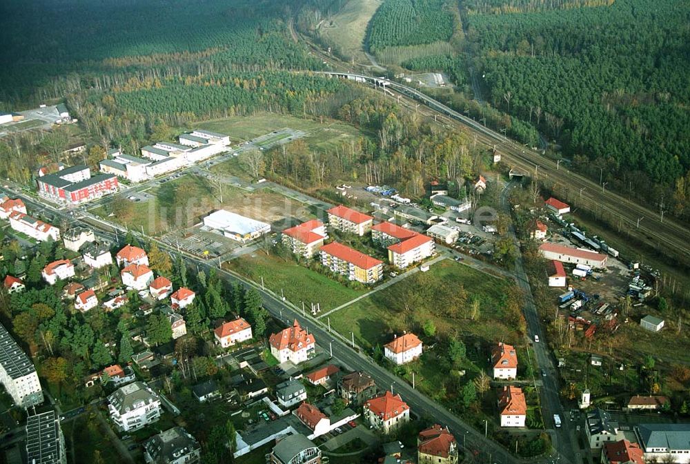 Infrarot-Luftbild Dresden-Klotsche - Infrarot-Wärmebild Blick auf das Sterncenter der ECE in Potsdam Drewitz