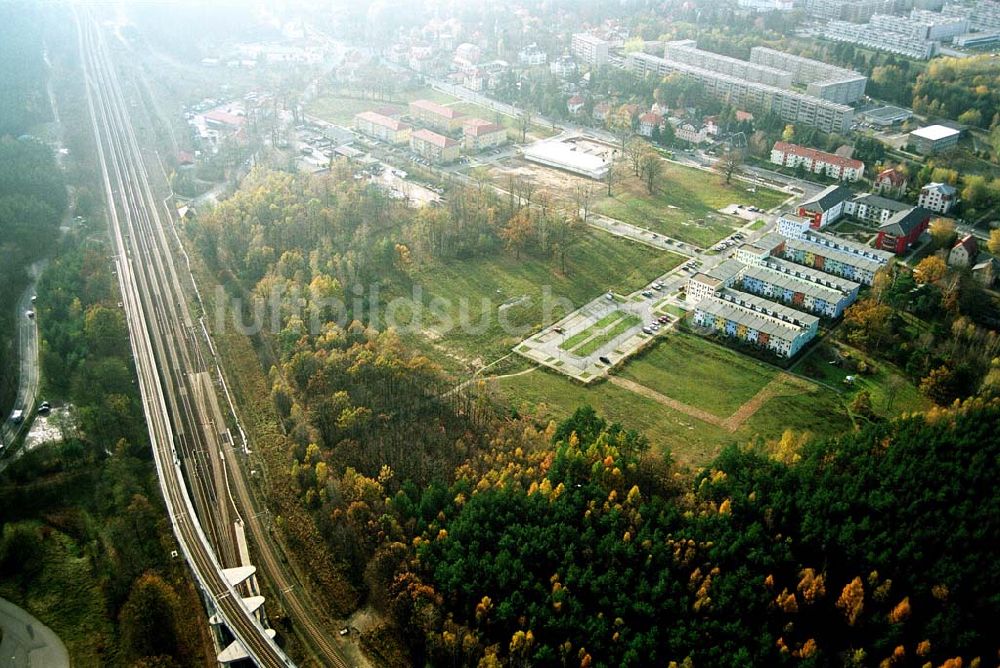 Infrarot-Luftbild Dresden-Klotsche - Infrarot-Wärmebild Blick auf das Sterncenter der ECE in Potsdam Drewitz