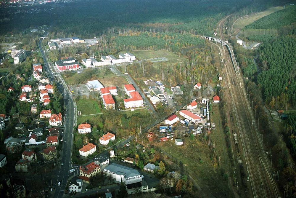 Infrarot-Luftbild Dresden-Klotsche - Infrarot-Wärmebild Blick auf das Sterncenter der ECE in Potsdam Drewitz