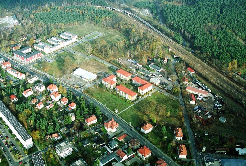 Infrarot-Luftbild Dresden-Klotsche - Infrarot-Wärmebild Blick auf das Sterncenter der ECE in Potsdam Drewitz