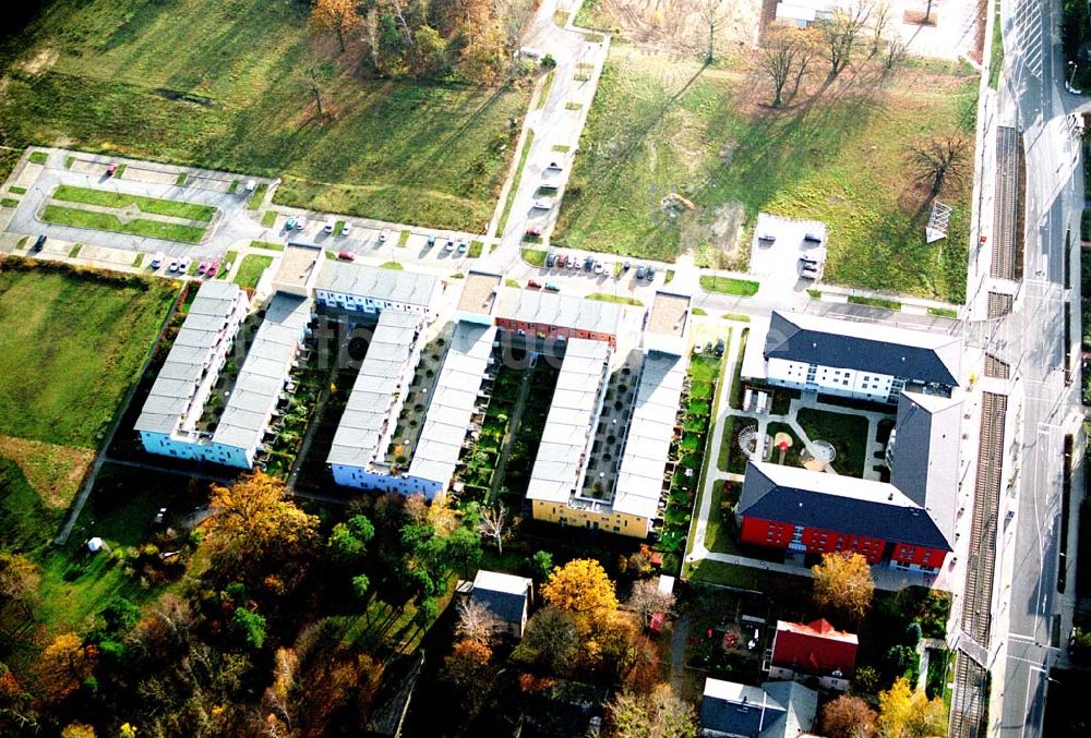 Infrarot-Luftbild Dresden-Klotsche - Infrarot-Wärmebild Blick auf das Sterncenter der ECE in Potsdam Drewitz