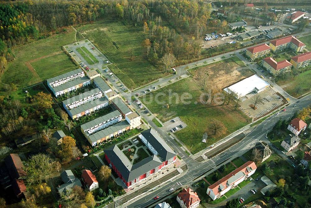 Infrarot-Luftbild Dresden-Klotsche - Infrarot-Wärmebild Blick auf das Sterncenter der ECE in Potsdam Drewitz