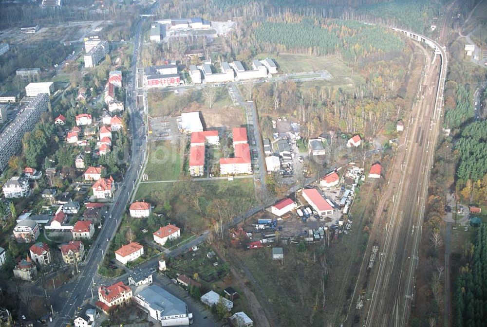 Infrarot-Luftbild Dresden-Klotsche - Infrarot-Wärmebild Blick auf das Sterncenter der ECE in Potsdam Drewitz