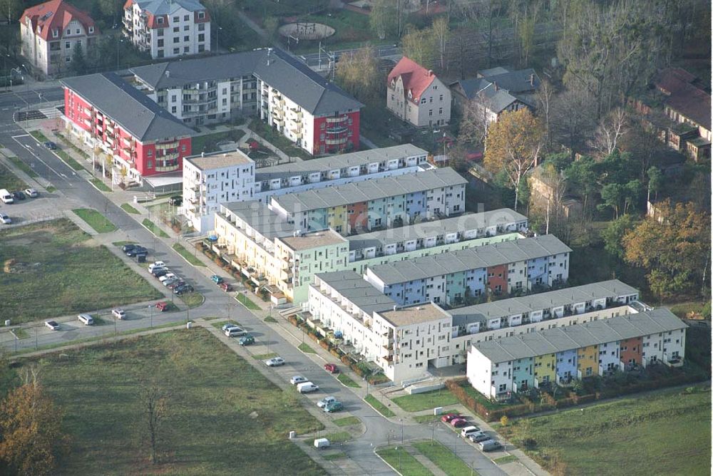 Infrarot-Luftbild Dresden-Klotsche - Infrarot-Wärmebild Blick auf das Sterncenter der ECE in Potsdam Drewitz