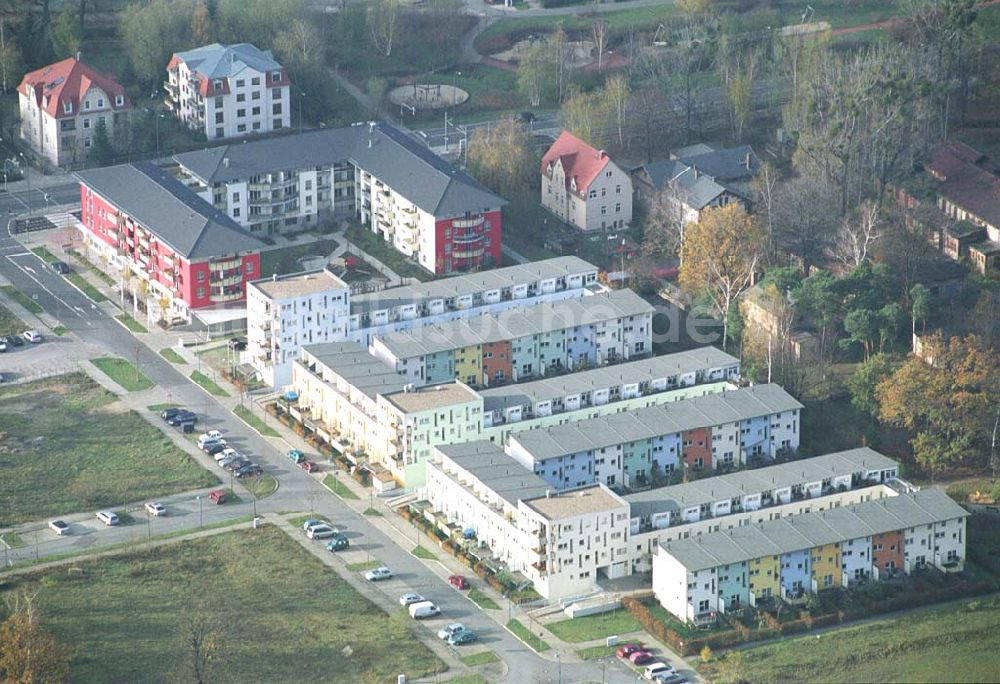 Infrarot-Luftbild Dresden-Klotsche - Infrarot-Wärmebild Blick auf das Sterncenter der ECE in Potsdam Drewitz