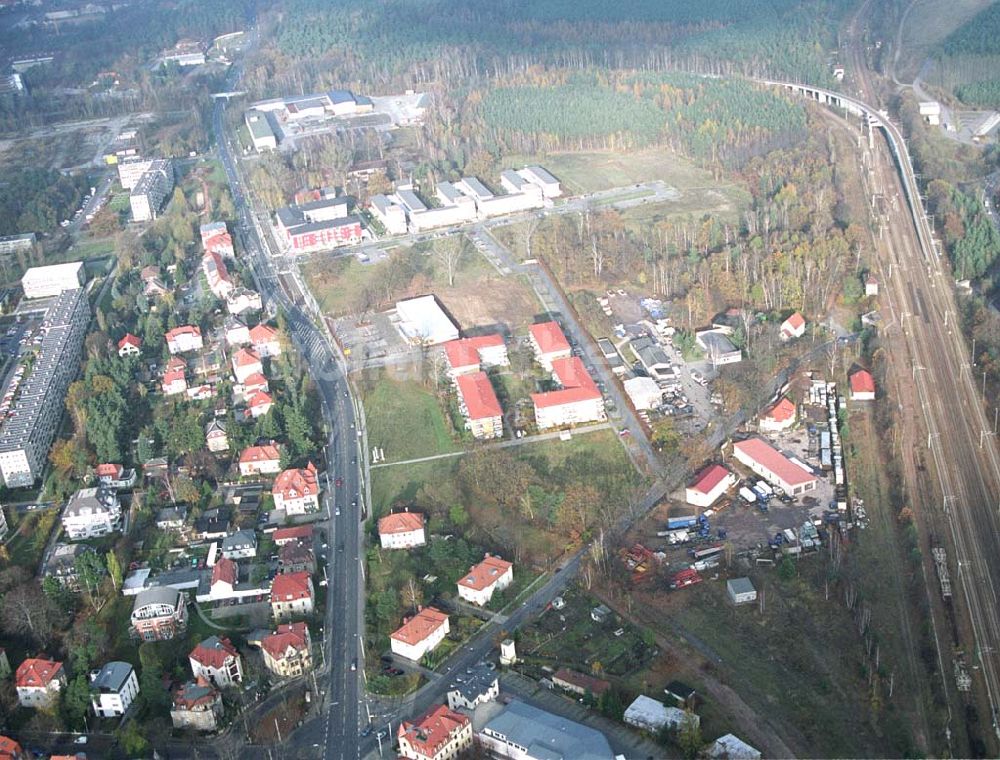 Infrarot-Luftbild Dresden-Klotsche - Infrarot-Wärmebild Blick auf das Sterncenter der ECE in Potsdam Drewitz