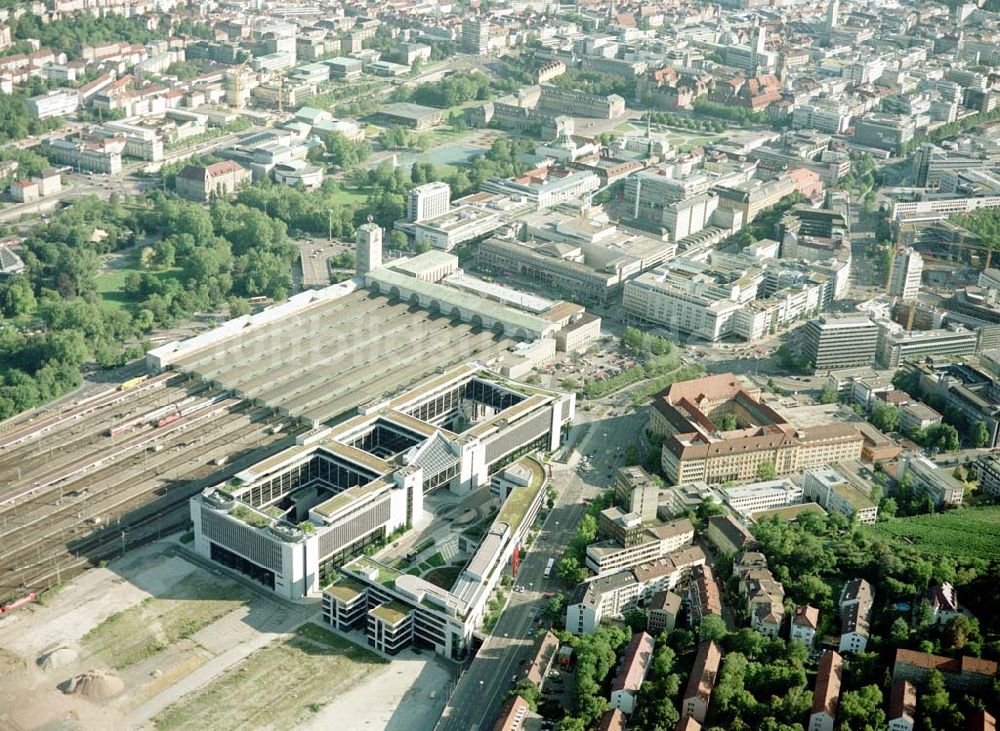 Stuttgart aus der Vogelperspektive: )