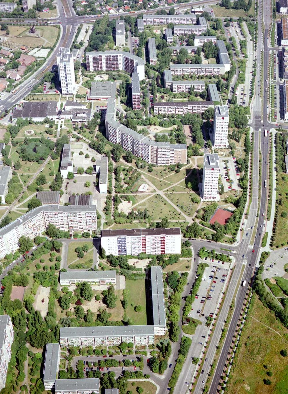 Luftaufnahme Berlin - Marzahn - 6