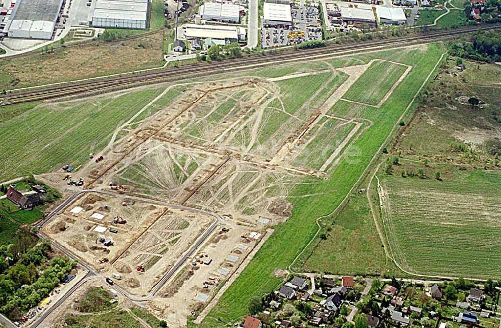 Hoppegarten / Brandenburg aus der Vogelperspektive: 02