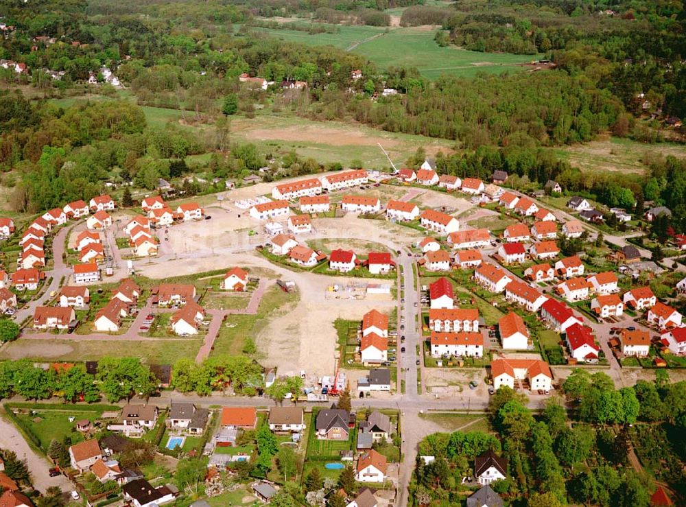 Schildow / Brandenburg aus der Vogelperspektive: 7