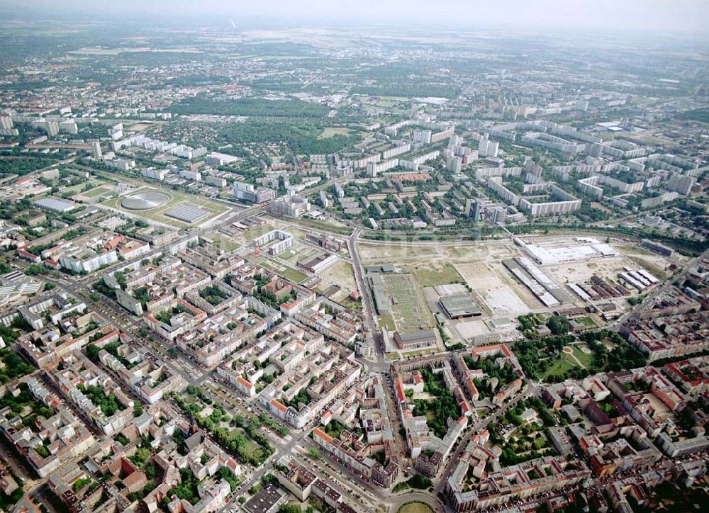 Berlin - Friedrichshain aus der Vogelperspektive: 3