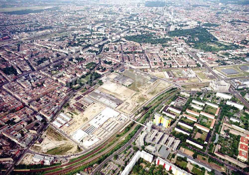 Berlin - Friedrichshain aus der Vogelperspektive: 3