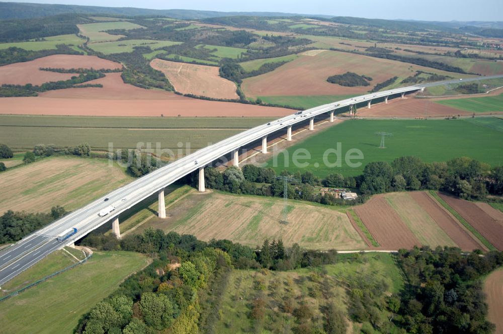 Bösenrode aus der Vogelperspektive: A 38 Brücke nordwestlich von Bösenrode