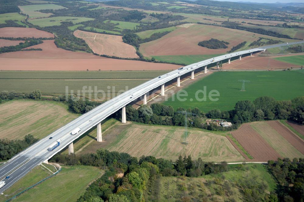 Luftbild Bösenrode - A 38 Brücke nordwestlich von Bösenrode