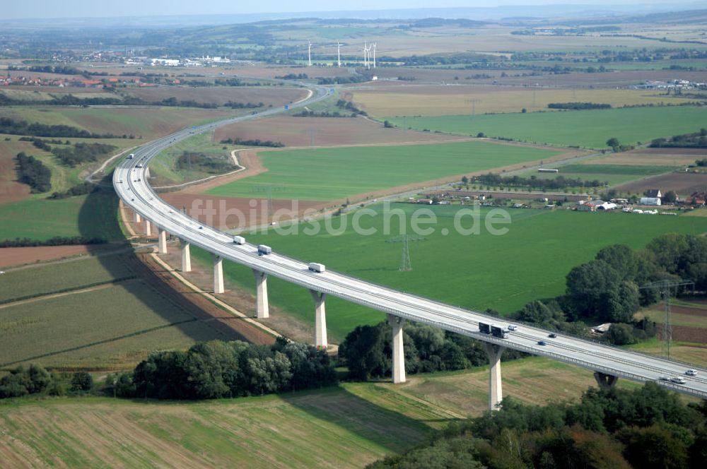 Luftbild Bösenrode - A 38 Brücke nordwestlich von Bösenrode