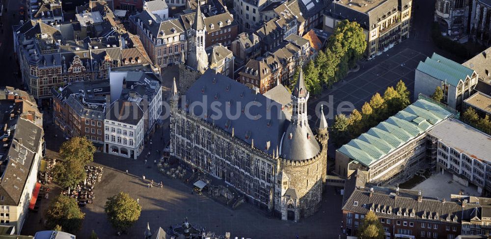 Luftaufnahme Aachen - Aachener Rathaus