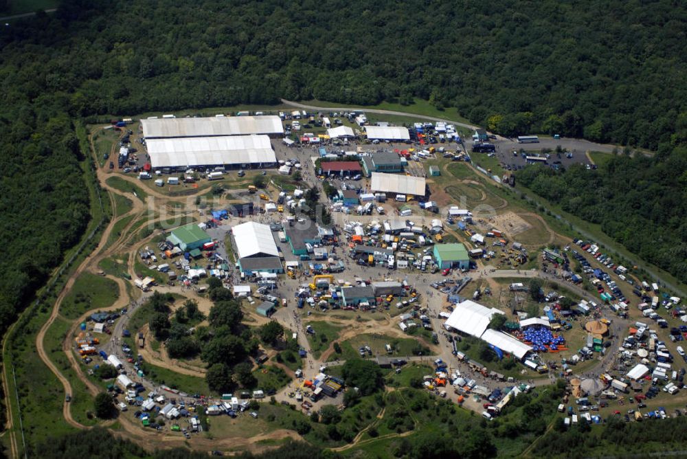 Luftbild Bad Kissingen - Abenteuer & Allrad - Messe auf dem ehem. NATO-Gelände Bad Kissingen