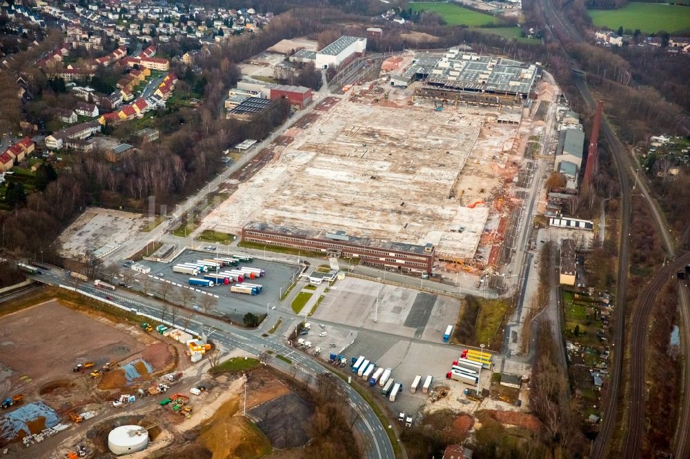 Bochum Von Oben Abrissarbeiten Auf Dem Gelande Der Ruine Opel Werk 3 Bochum Langendreer In Bochum