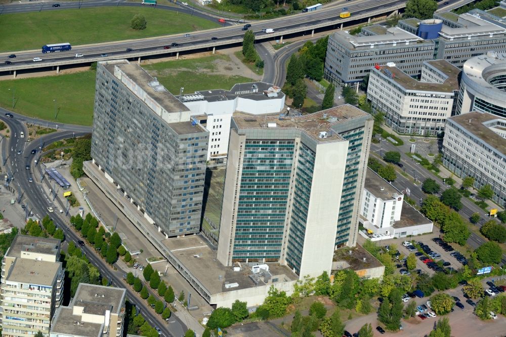 Luftbild Offenbach am Main - Abrißfläche der Bürohaus- Gebäude Berliner Straße in Offenbach am Main im Bundesland Hessen