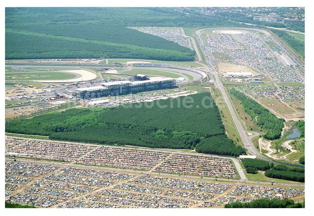 Klettwitz / Lausitzring von oben - Abschiedskonzert der Bösen Onkelz am Lausitzring