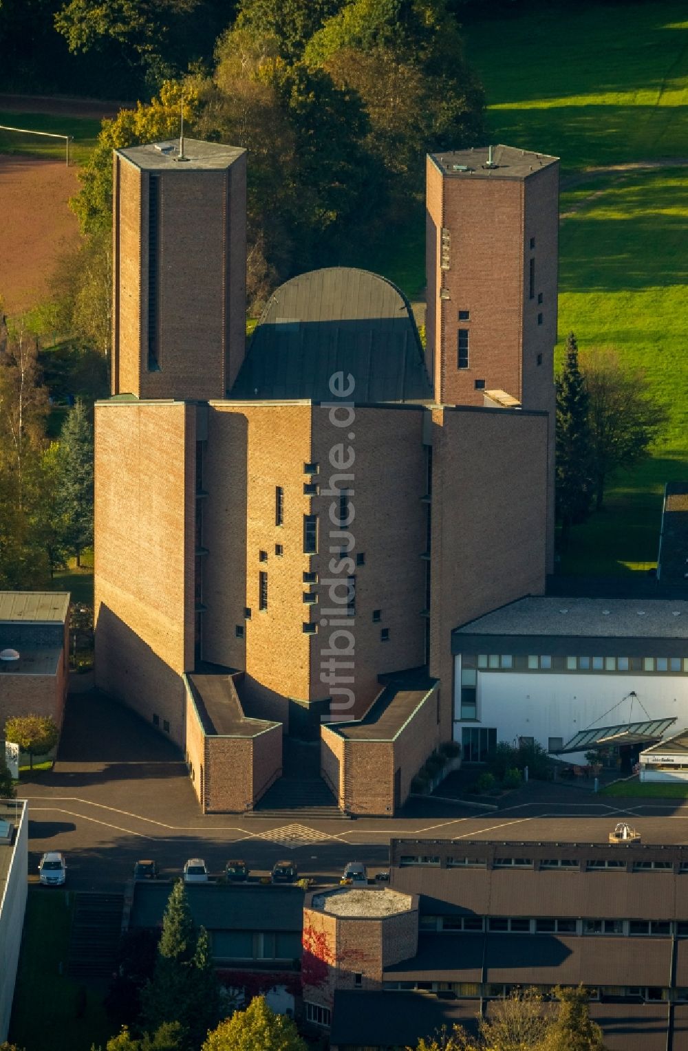 Luftbild Meschede - Abtei Königsmünster in Meschede im Bundesland Nordrhein-Westfalen