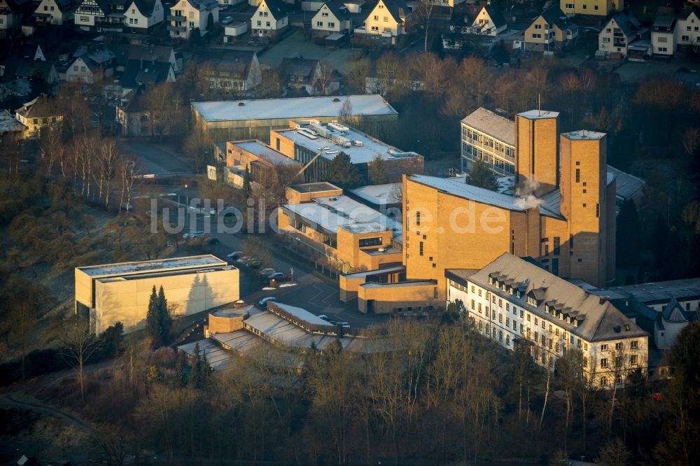 Luftbild Meschede - Abtei Königsmünster in Meschede im Bundesland Nordrhein-Westfalen