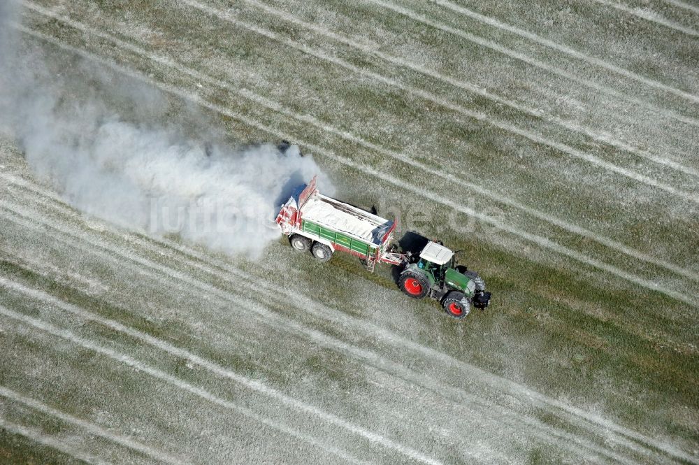 Luftaufnahme Angern OT Mahlwinkel - Acker in Mahlwinkel im Bundesland Sachsen-Anhalt