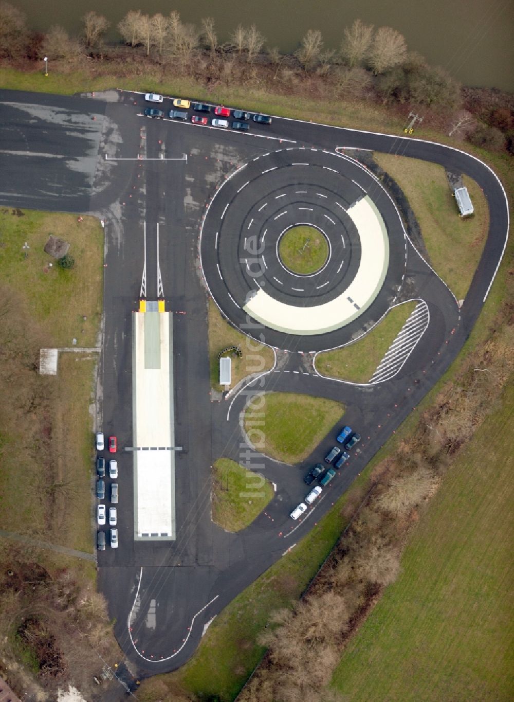 Luftaufnahme Haltern am See - ADAC Fahrsicherheitszentrum in Haltern am See im Bundesland Nordrhein-Westfalen