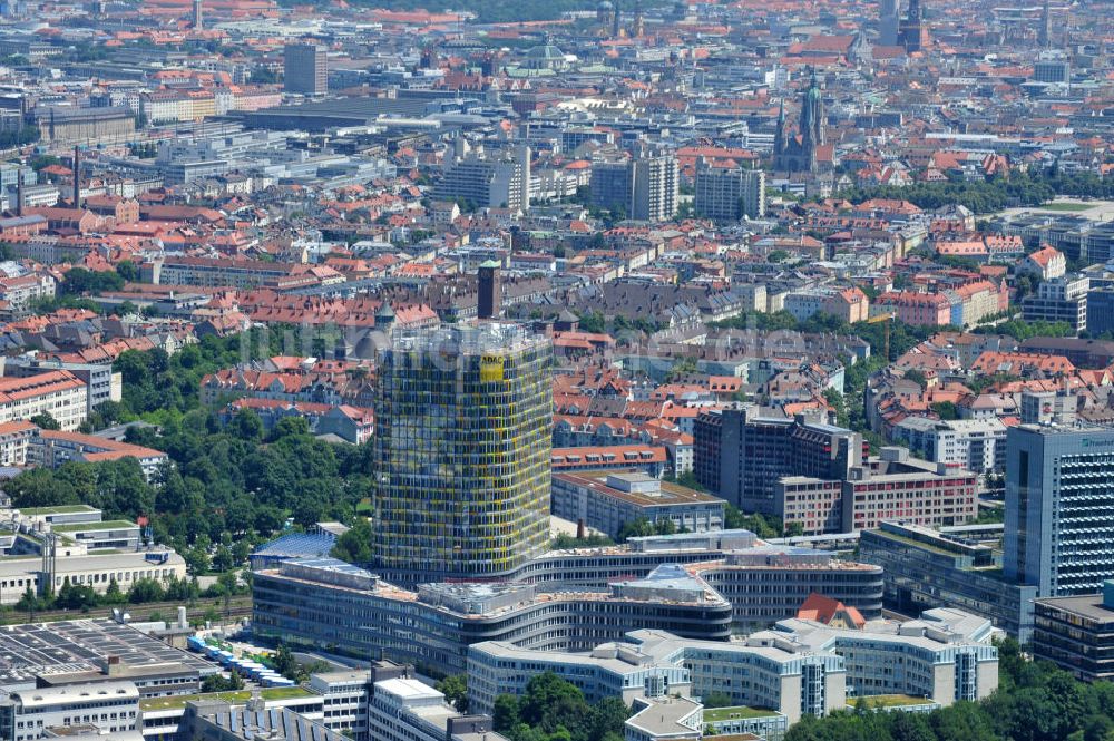 Luftbild München - ADAC Zentrale in München