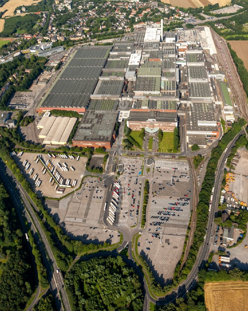 Bochum aus der Vogelperspektive: Adam Opel AG Werk in Bochum im Bundesland Nordrhein-Westfalen