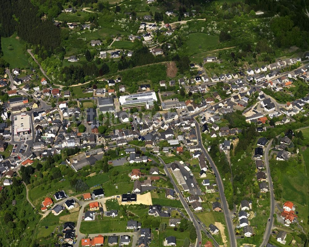 Adenau aus der Vogelperspektive: Adenau im Bundesland Rheinland-Pfalz