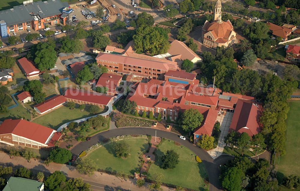 Luftaufnahme Pretoria - Afrikanische Highschool für Mädchen / Afrikaanse Hoër Meisieskool Pretoria