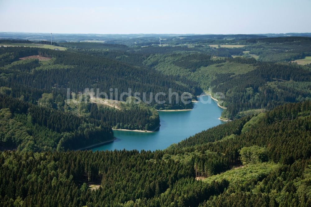 Luftaufnahme Gummersbach - Aggertalsperre in Gummersbach im Bundesland Nordrhein-Westfalen