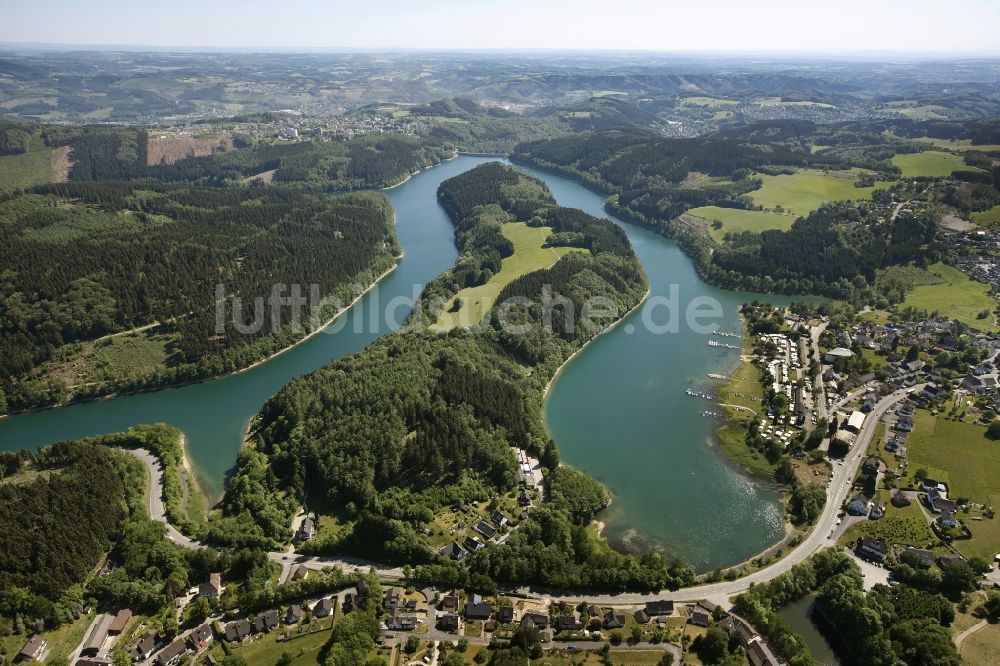 Luftbild Gummersbach - Aggertalsperre in Gummersbach im Bundesland Nordrhein-Westfalen