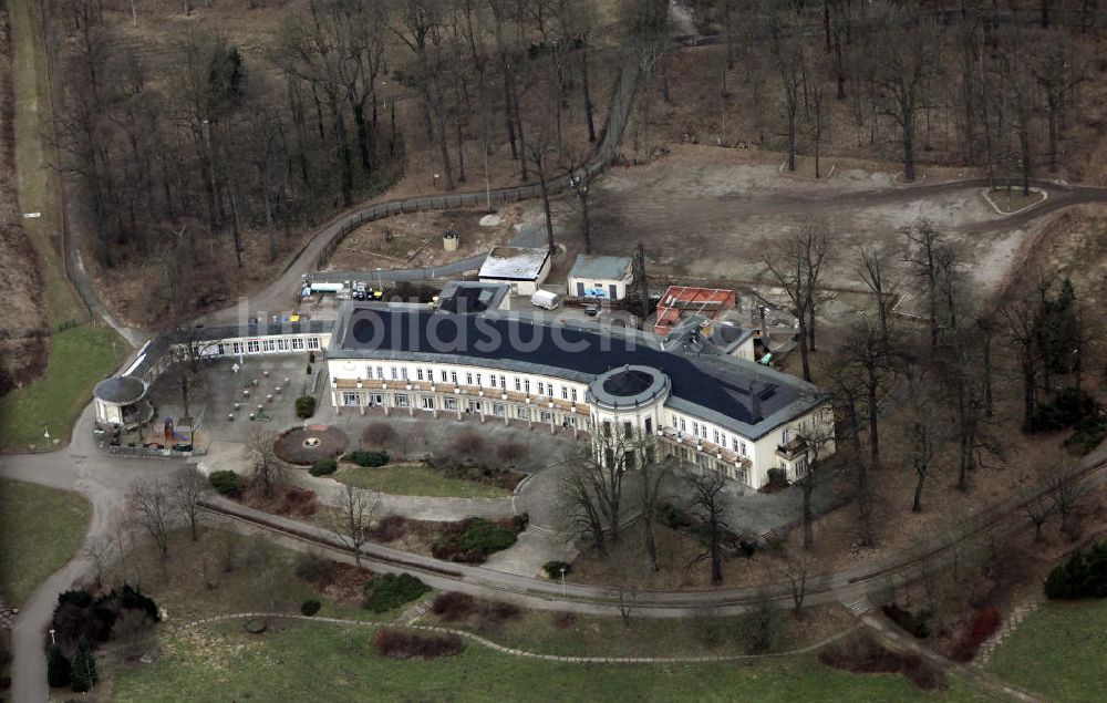 Luftbild Markkleeberg - Agra Park in Markkleeberg