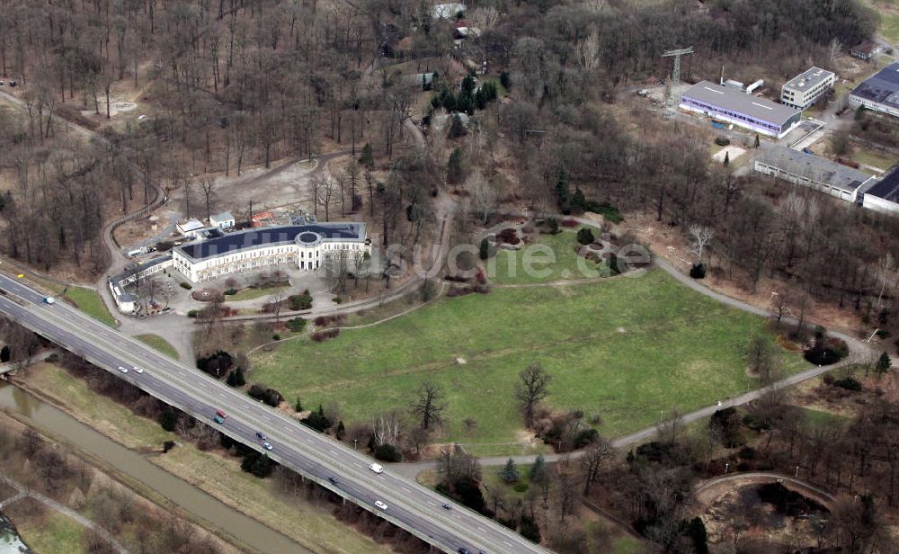 Luftaufnahme Markkleeberg - Agra Park in Markkleeberg