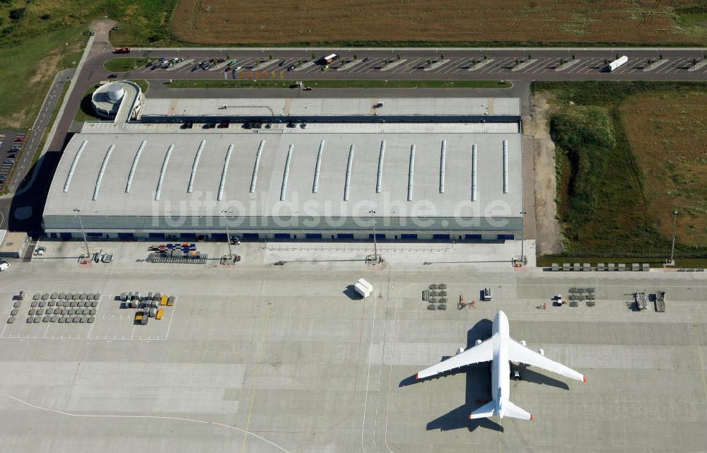 Luftbild Schkeuditz - Airport Leipzig-Halle auch Flughafen Schkeuditz genannt