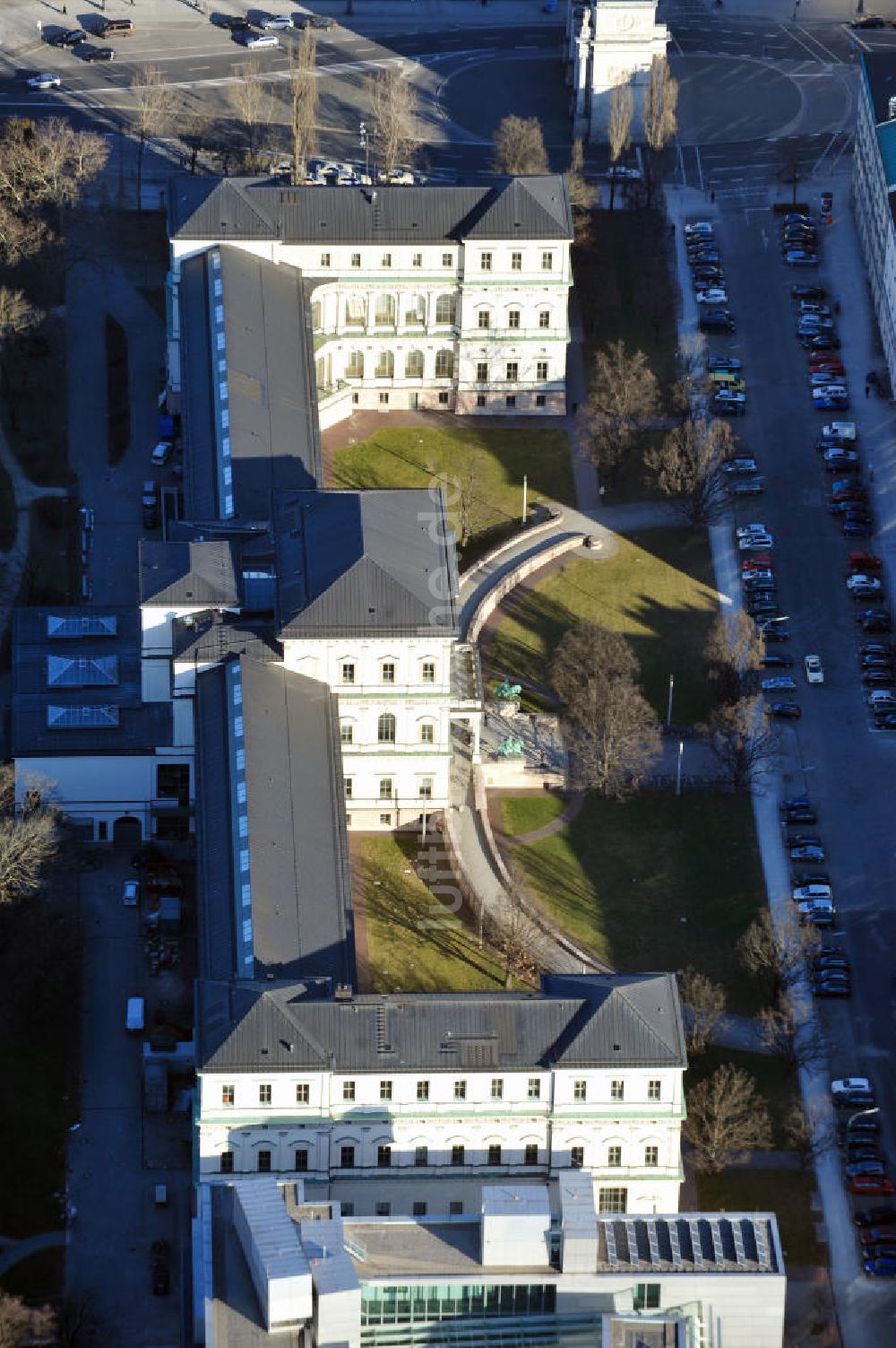 Luftaufnahme München - Akademie der Bildenden Künste München