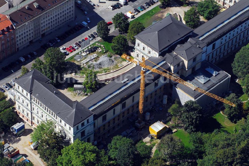 München aus der Vogelperspektive: Akademie der Bildenden Künste München