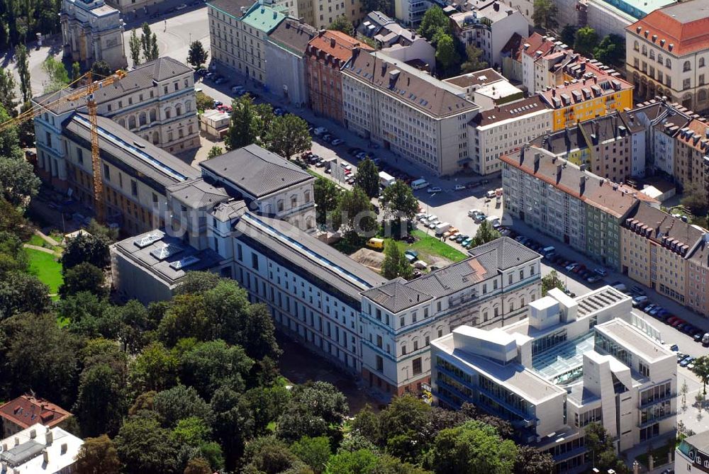 Luftbild München - Akademie der Bildenden Künste München