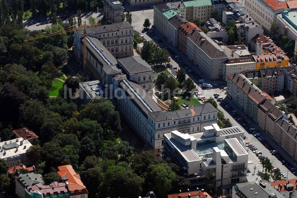 Luftaufnahme München - Akademie der Bildenden Künste München