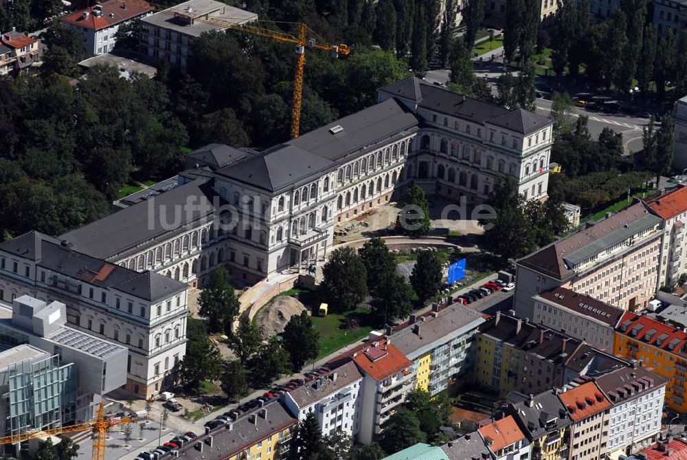 Luftaufnahme München - Akademie der Bildenden Künste München