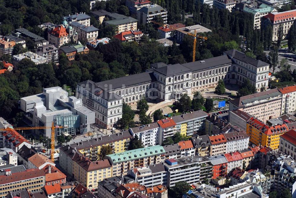 Luftaufnahme München - Akademie der Bildenden Künste München