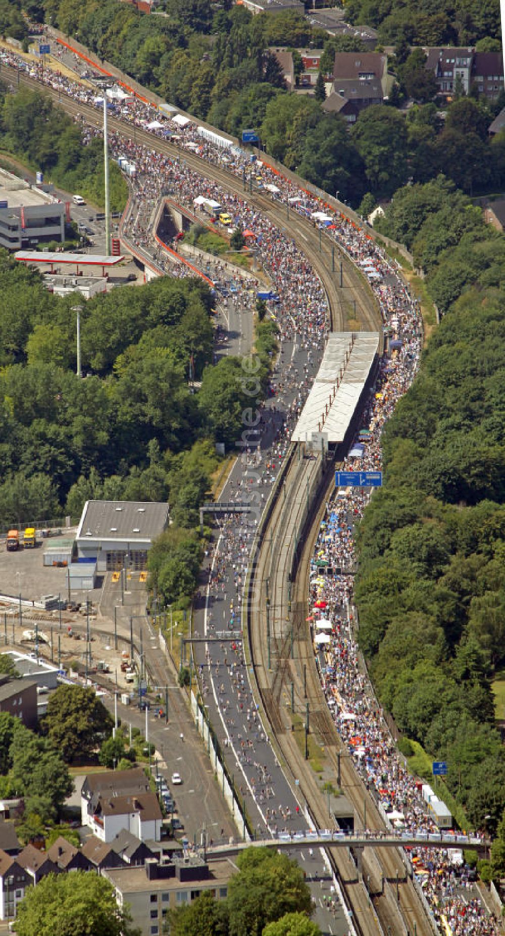 Essen aus der Vogelperspektive: Aktion ? Still-Leben ? der Kulturhauptstadt RUHR 2010